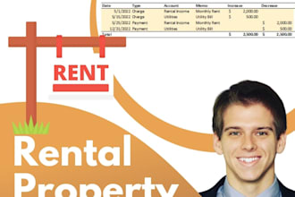 provide a rental property statement and invoice template