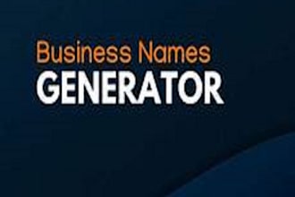 give names, taglines and slogans for your bussiness