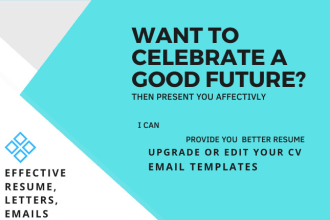 design stunning CV templates with cover letter