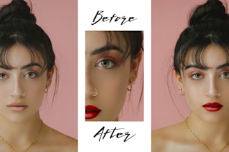 professional portrait photo editing and retouching services