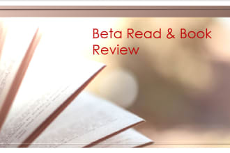 beta read and review your short stories, novellas, and books