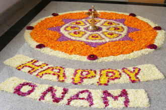 create your company name using real flowers