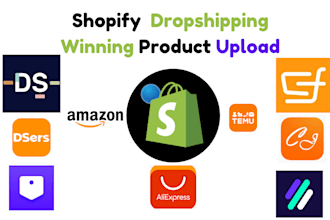 import products to shopify using apps cartifind autods spocket cj dropshipping