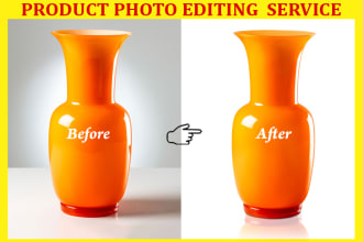 do product photo editing and retouching for amazon, ebay, shopify, etsy