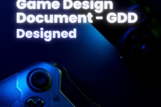 make prefect game design document from scratch