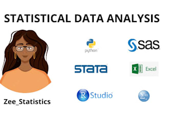 do statistical data analysis using r,sas,python,stata,spss
