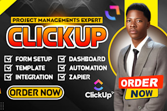 set up clickup for project and workflow automation