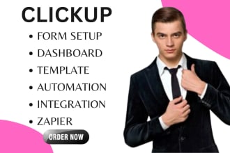 be your clickup workflow and project management expert