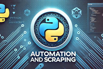 do web automation and data scraping