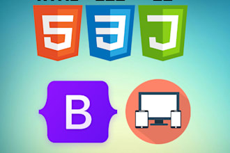 fix responsive, html, css, bootstrap issues