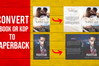 convert kindle to paperback