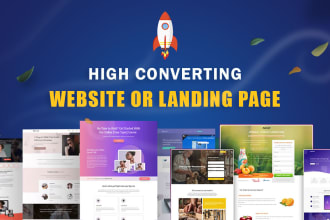 build crazy converting website on squarespace ionos wix wp godaddy weebly ui lp