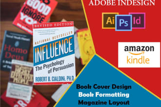 do book formatting for kindle ebook paperback and manuscript