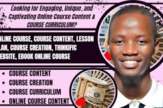 create online course content, course creation, course curriculum on teachable
