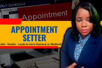 be your virtual appointment setter