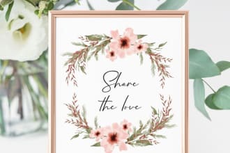 design event and festival cards