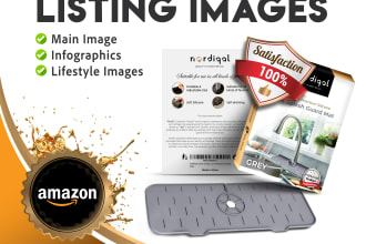 design amazon product listing infographics lifestyle images