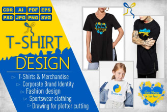design a creative and custom tshirt design