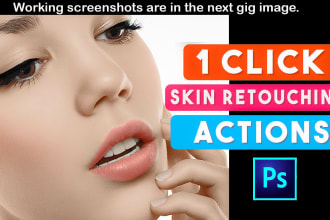 any do photo retouching, face beauty and color correction