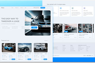 make landing page using HTML5 css3