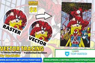 professional vector tracing services your image or logo