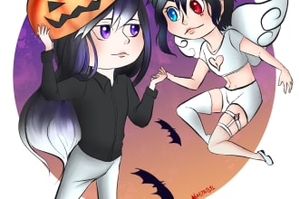 draw cute chibis art