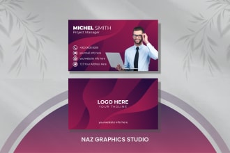 design modern business cards or corporate identity