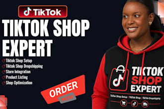 tiktok shop setup tiktok shop shopify dropshipping tik tok affiliate marketing