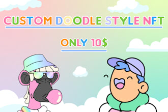 design a doodles character for your nft collection