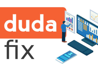 fix your duda website and widget problems asap
