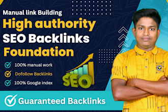 build 40 high quality USA authority backlinks manually