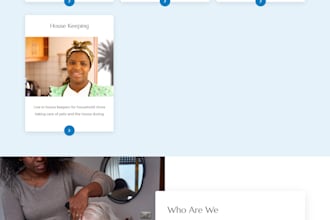 create modern landing page in wordpress with dynamic