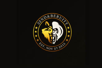 design realistic creative logo with creative concepts
