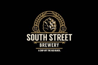 design awesome local brewery logo within 1 day