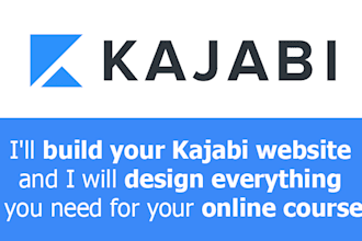 build your kajabi and digital course website
