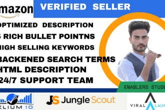 write amazon product listing and unique description  for private label
