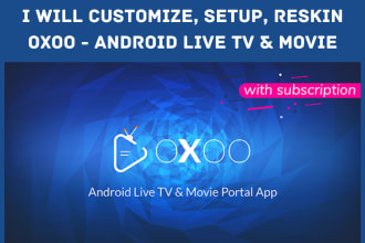 customize, setup, and reskin oxoo app, ovoo app