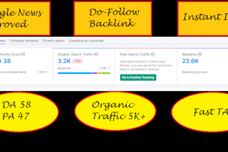 do guest post on my google news approved site da 58