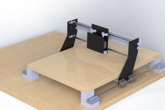 create cad models, technical drawings and cnc programming