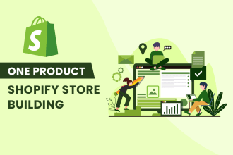 build optimized shopify website or one product shopify store