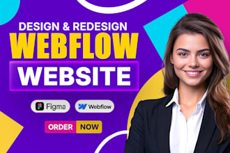 develop or design webflow website, figma to webflow, webflow expert