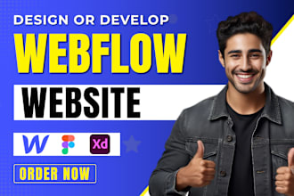develop or design webflow website, figma to webflow, webflow expert