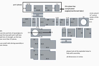 design a subwoofer or speaker box