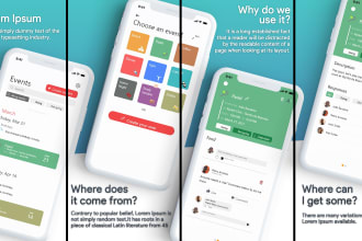 design 3d smart app screenshots for apple and android play store