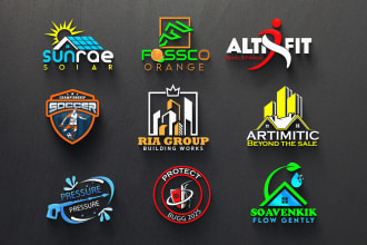 design modern extraordinary and attractive business logo