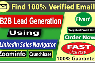 do b2b lead generation and email list for your business