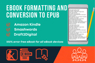 format, validate and fix the kindle ebook epub