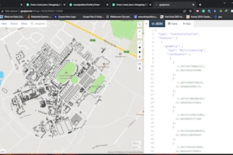 convert cad drawings to geocoded map
