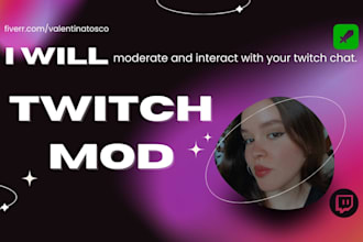 moderate and interact with your twitch chat