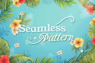 design textile seamless repeat sewing pattern for you